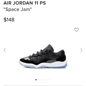 Jordan bred 11 blue & black kids size 2